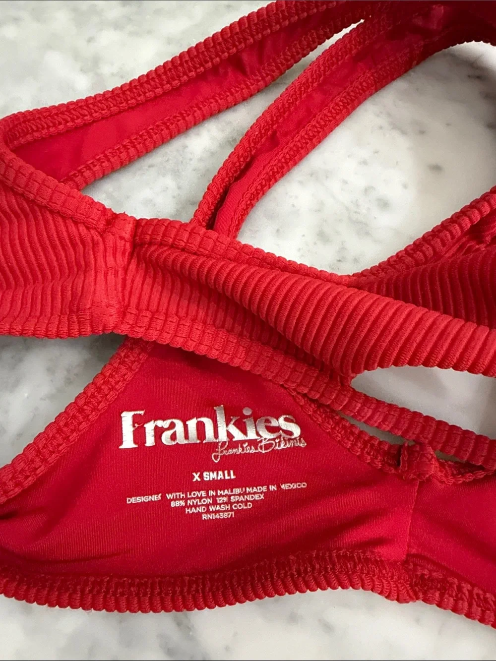 Frankie’s bikinis swim top